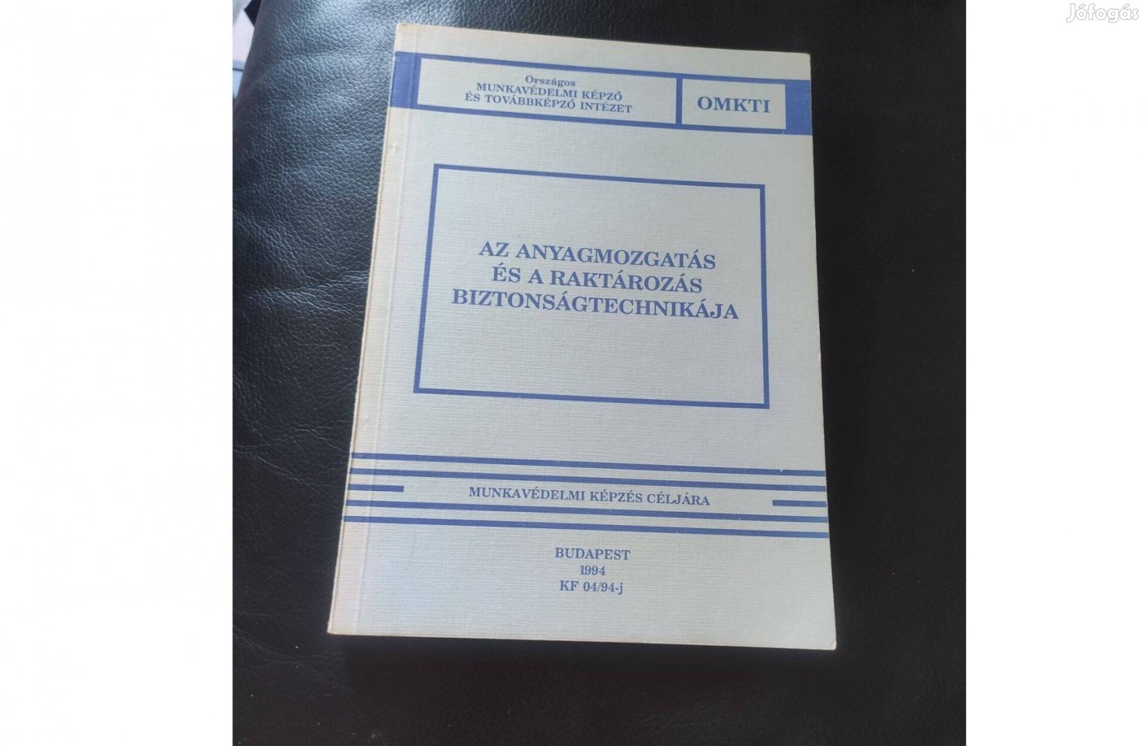 Dr. Prezenszki :Az anyagmozgatás és a raktározás biztonságtechnikája