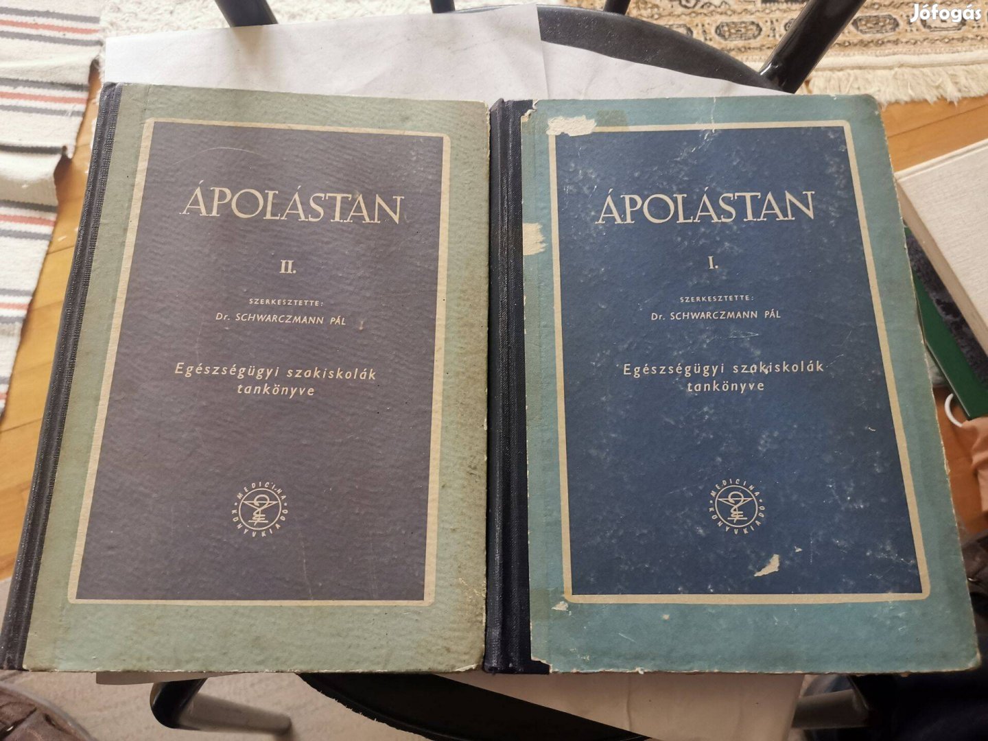 Dr. Schwarczmann Pál - Ápolástan I-II. - első kiadás - ritka