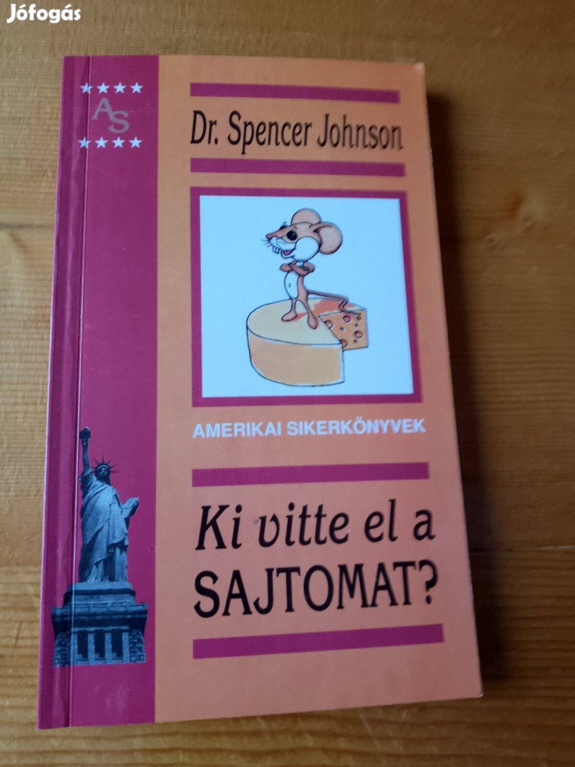 Dr. Spencer Johnson Ki vitte el a sajtomat/ könyv /ME22/ Amerikai sike