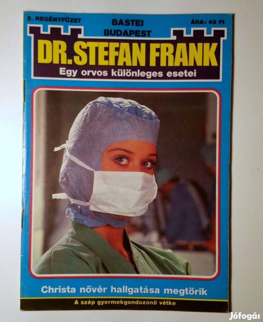 Dr. Stefan Frank 5. Christa Nővér Hallgatása Megtörik (1990) 6kép+tart