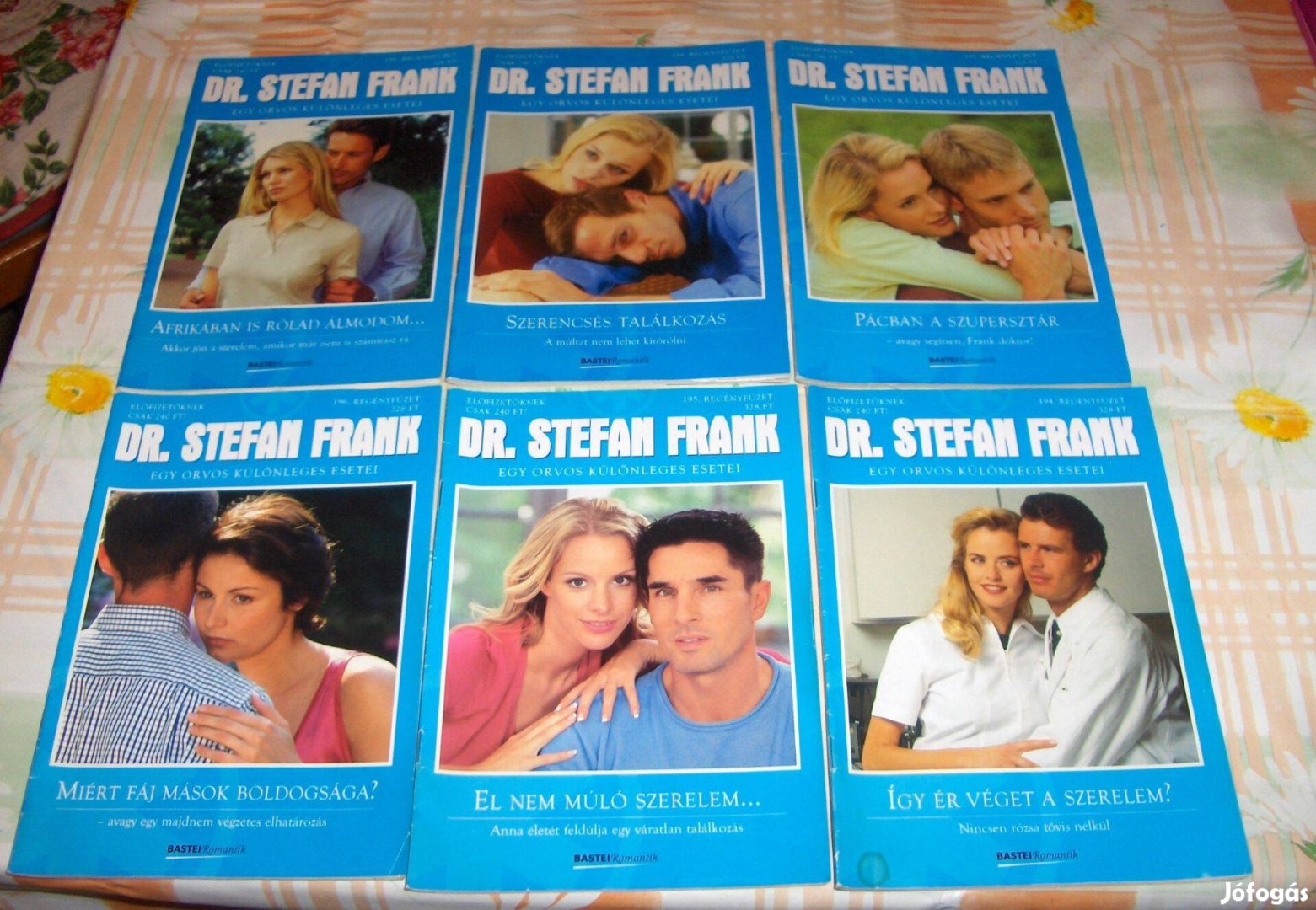 Dr. Stefan Frank romantikus füzetek 12 egyben 3000Ft ( 250Ft/db)b )
