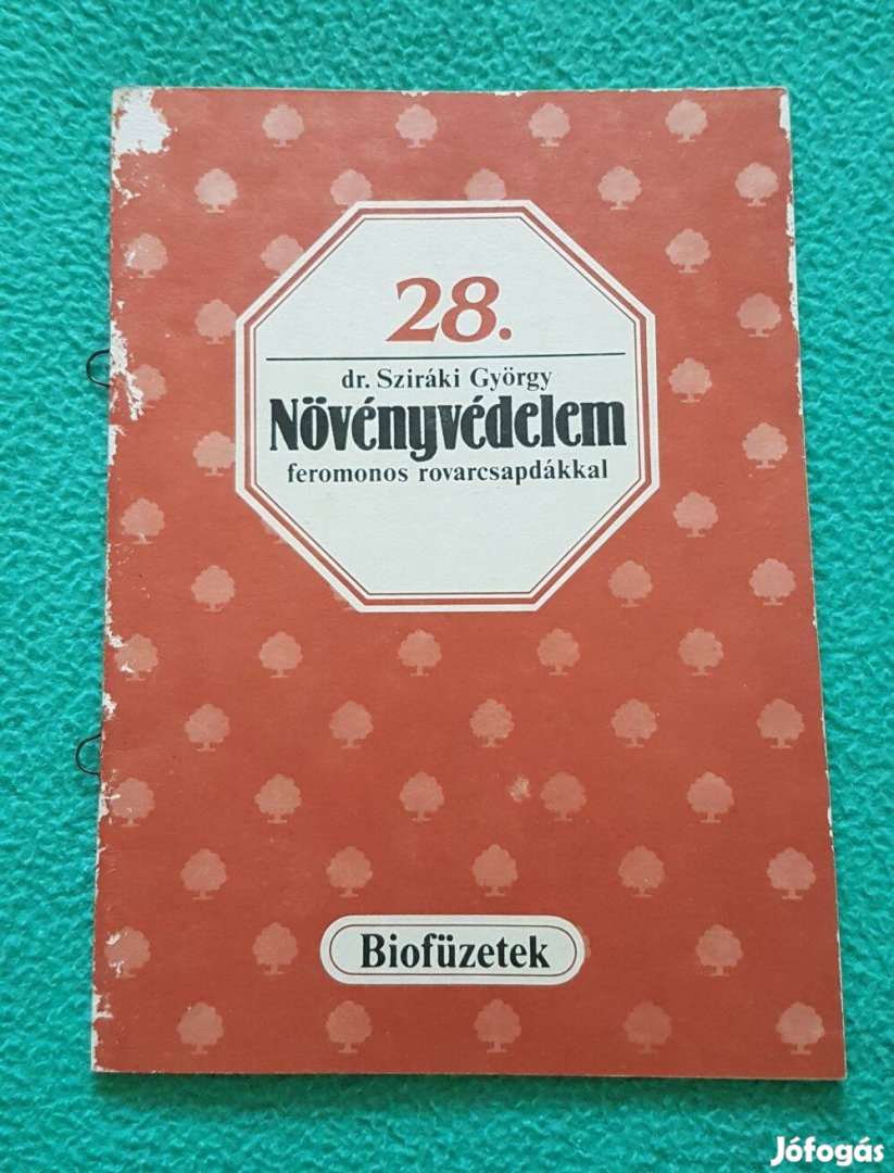 Dr. Sziráki György - Növényvédelem feromonos rovarcsapdákkal könyv