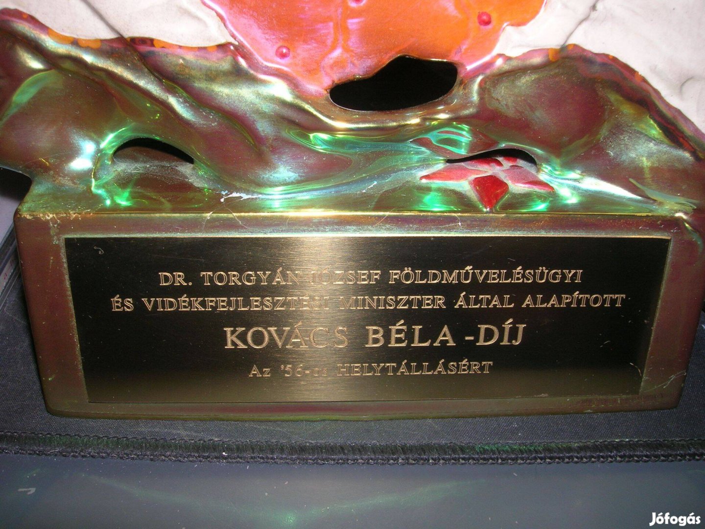 Dr. Torgyán József miniszter által alapított Kovács Béla Díj