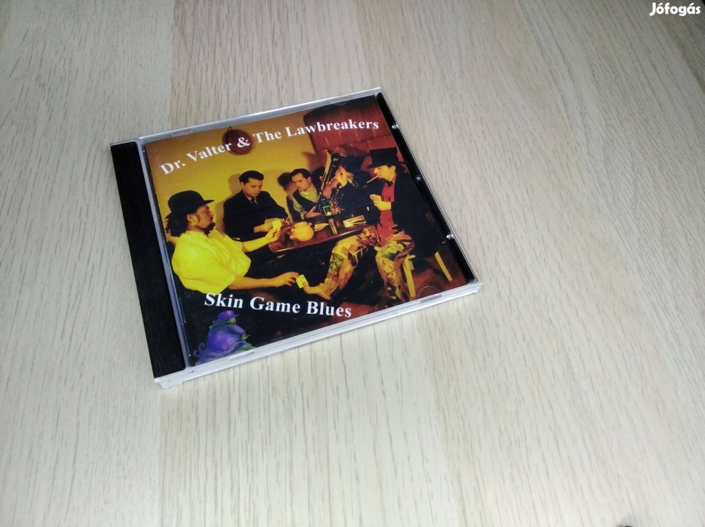 Dr. Valter & The Lawbreakers - Skin Game Blues / CD 1998