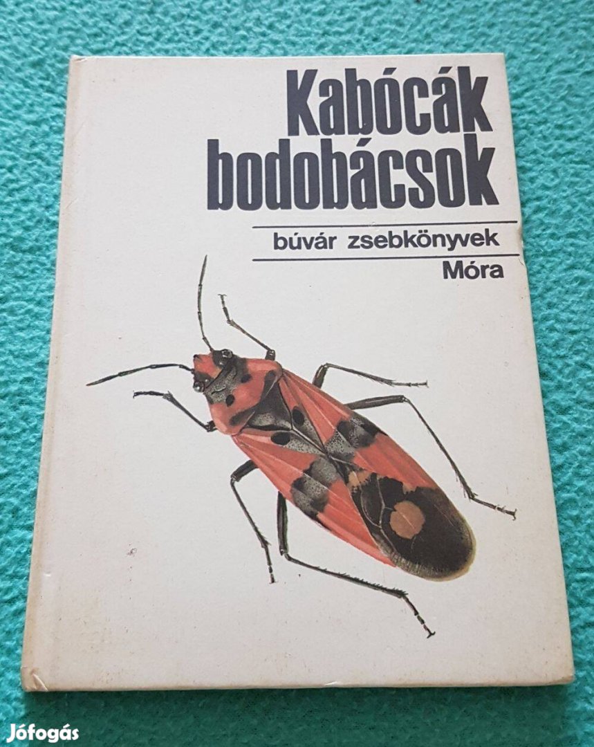 Dr. Vásárhelyi Tamás: Kabócák, bodobácsok könyv (Búvár zsebkönyvek)