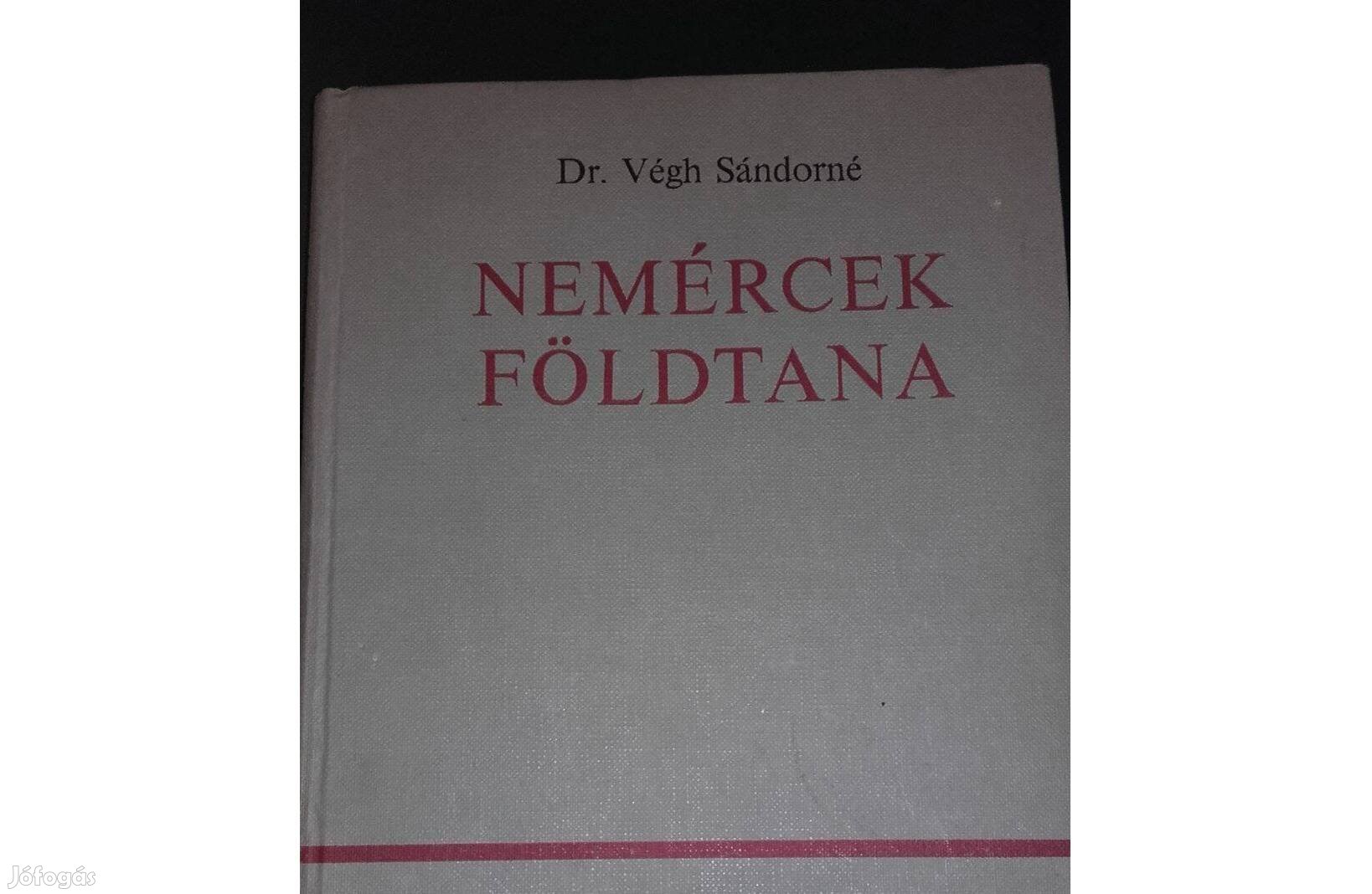 Dr. Végh Sándorné: Nemércek földtana, egyetemi tankönyv