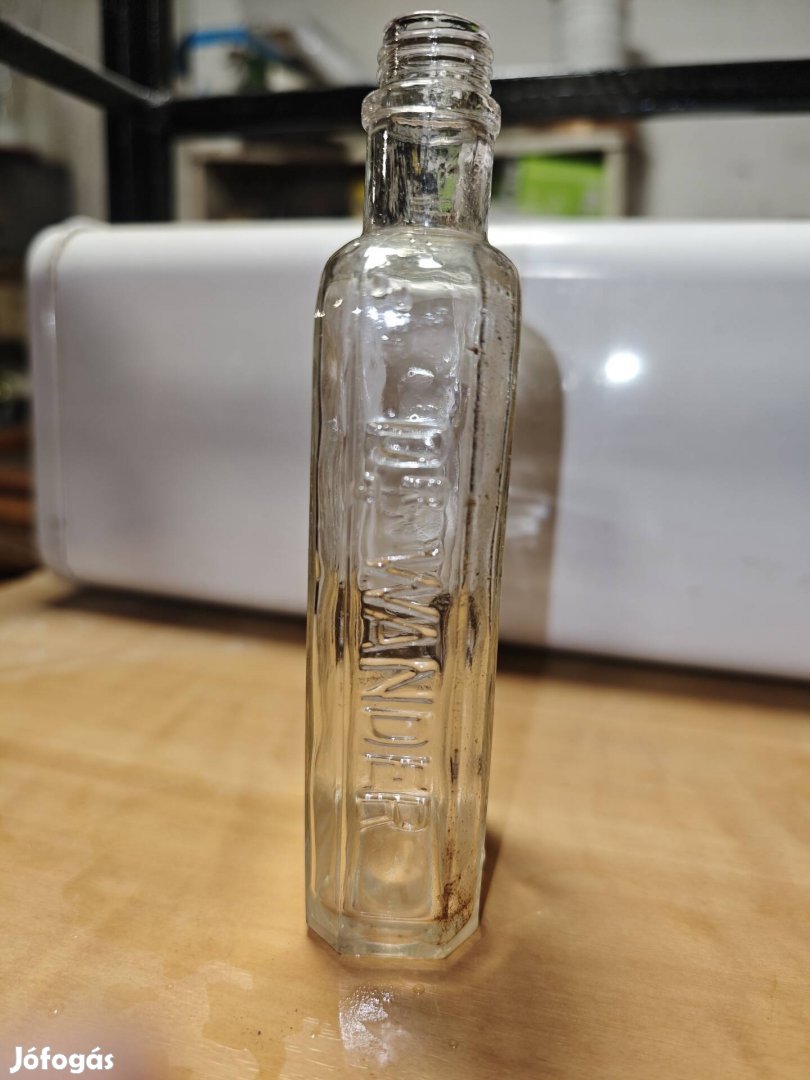 Dr. Wander gyógyszeres üveg 1920-50