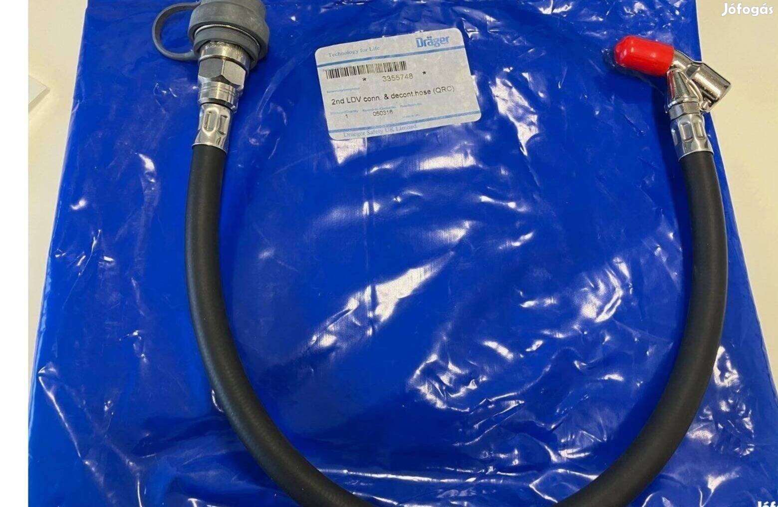 Dräger PSS 5000/7000 légzőkészülék csatlakozó tömlő / Új, Gyári Csomag