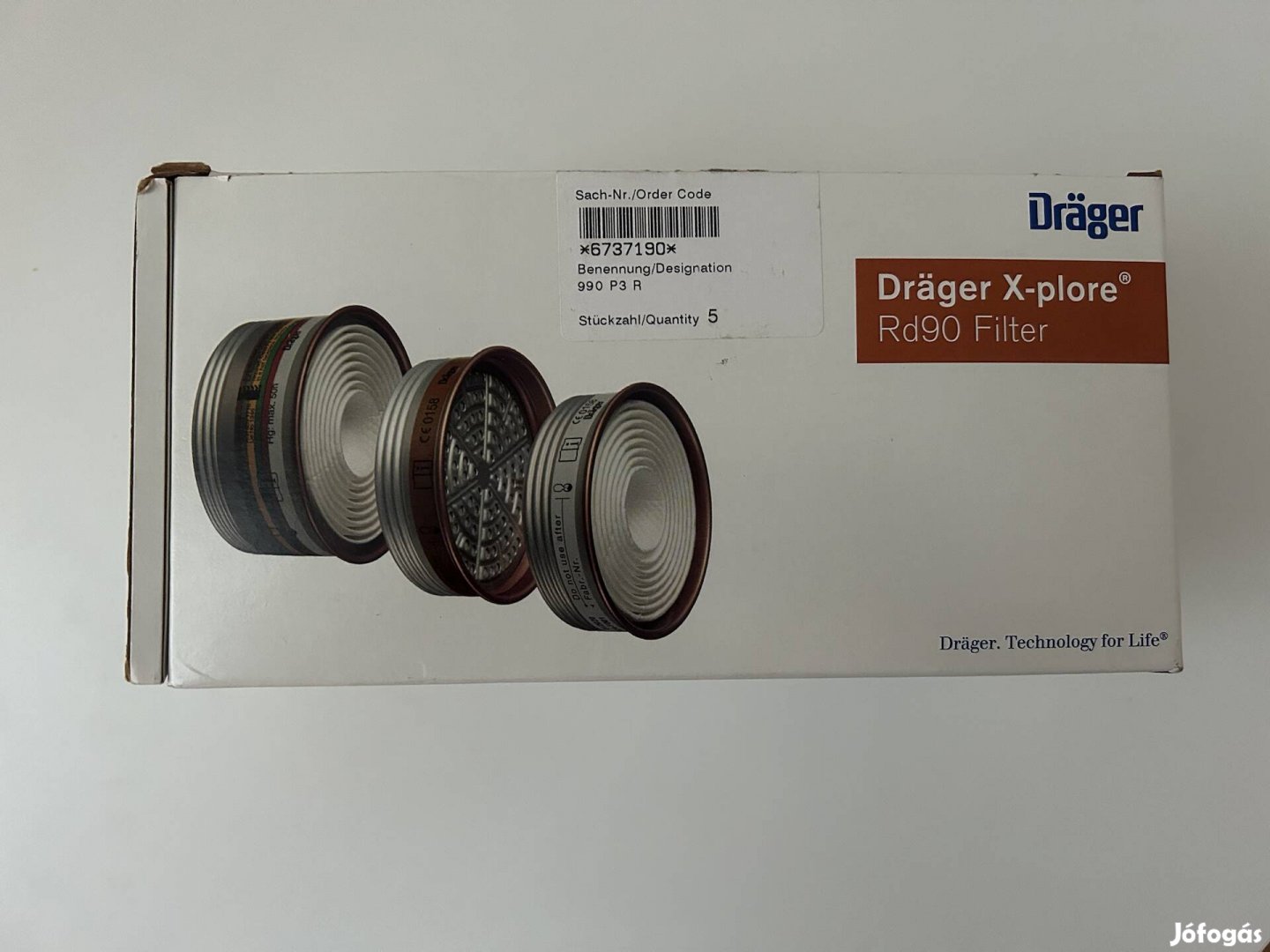 Dräger RD 90 A2-P3 szűrők ( 10 db )
