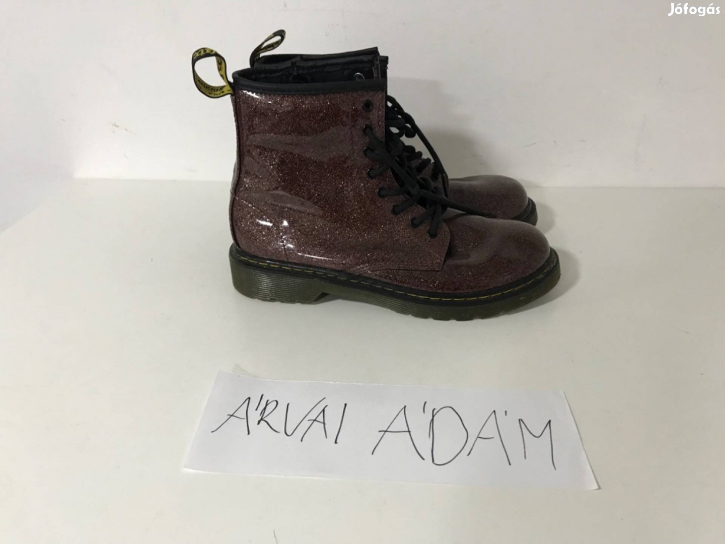 Dr martens glitter női bakancs eur36