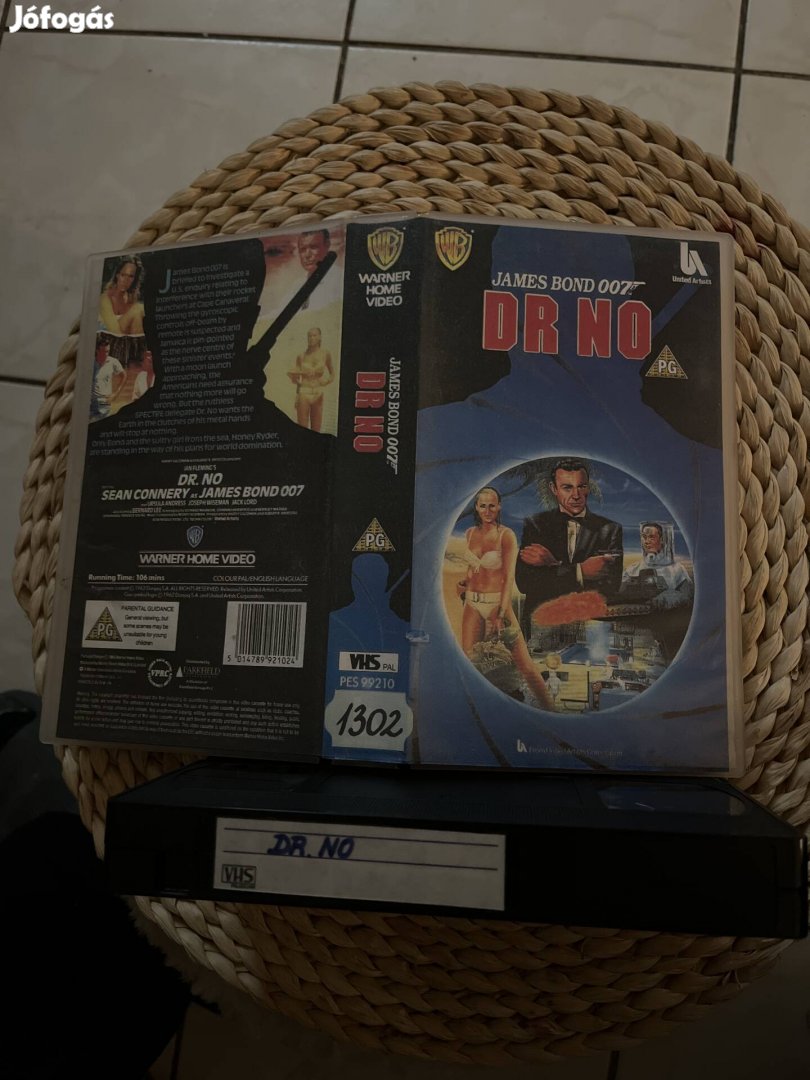 Dr no vhs film 007