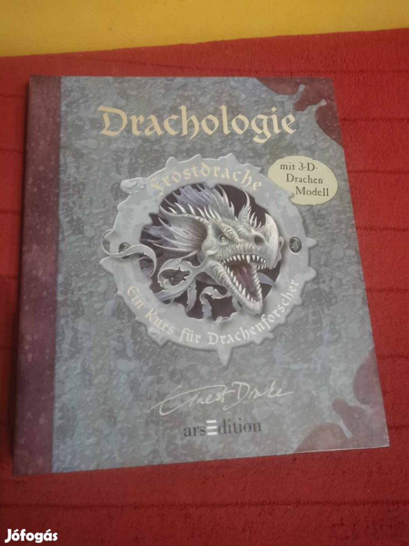 Drachologie Frostdrache (német, 3D sárkánymodellel)