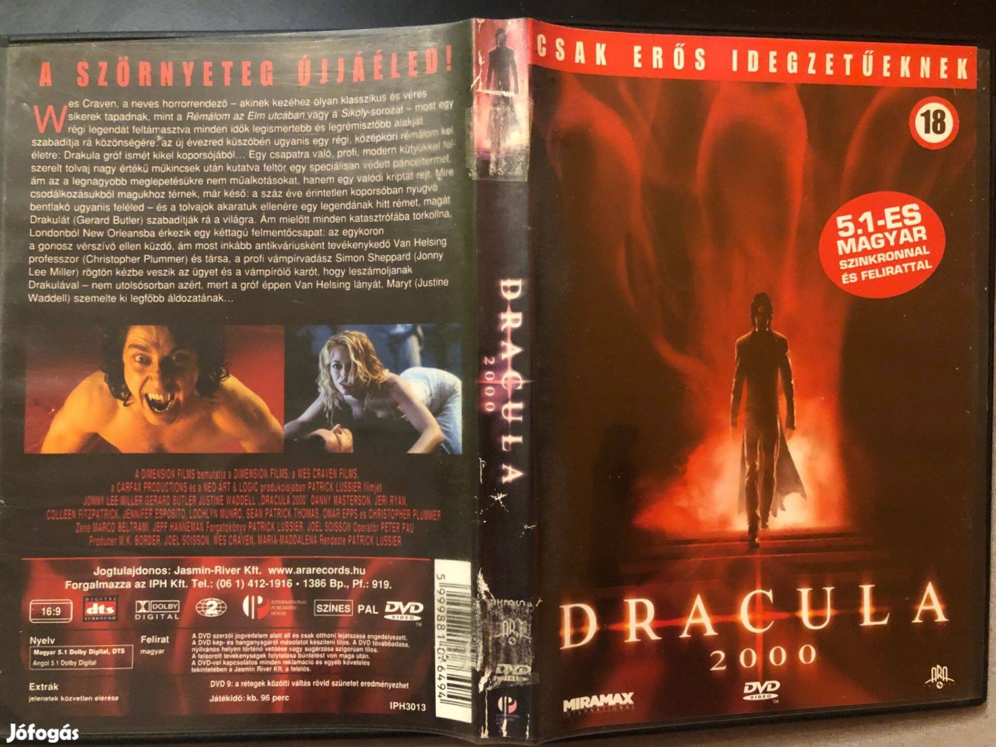 Dracula 2000 (Gerard Butler) DVD