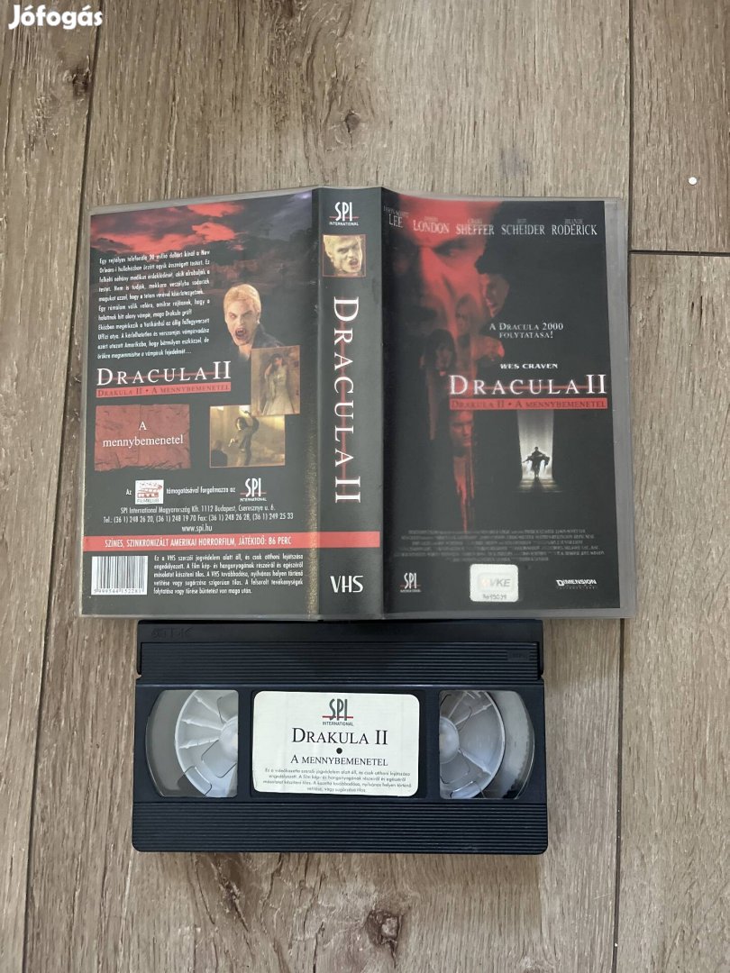 Dracula 2 vhs.   