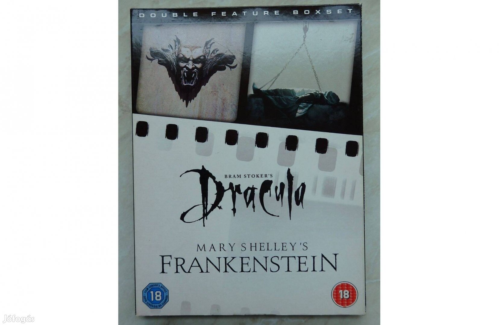 Dracula és Mary Shellys Frankensein dupla DVD Angol nyelvű, magyar fe