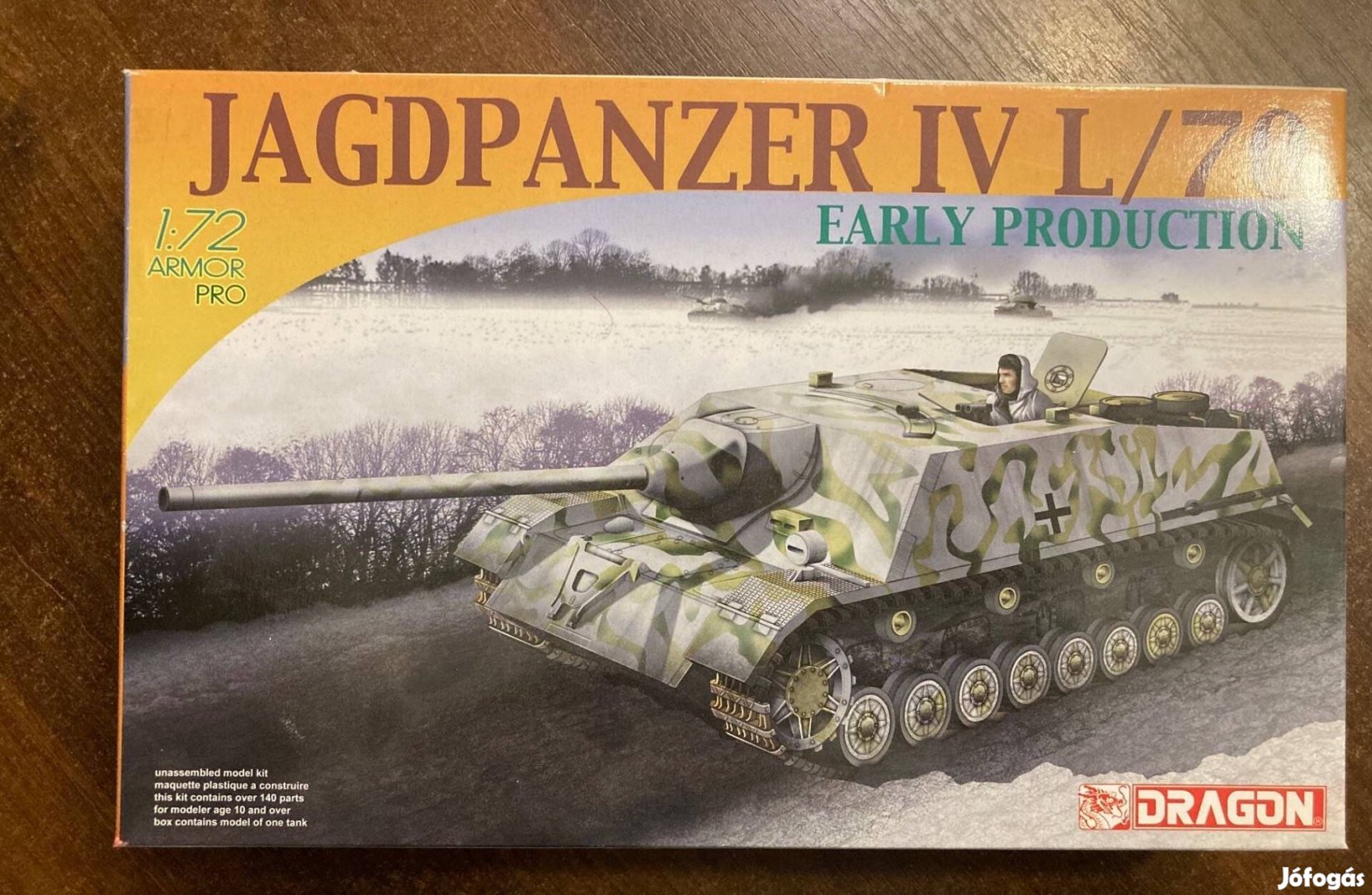 Dragon 1/72 Jagdpanzer VI L70 makett