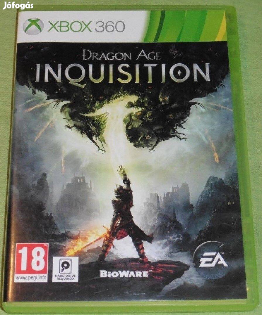 Dragon Age - Inquisition (Sárkányos) Gyári Xbox 360 Játék Akár Féláron