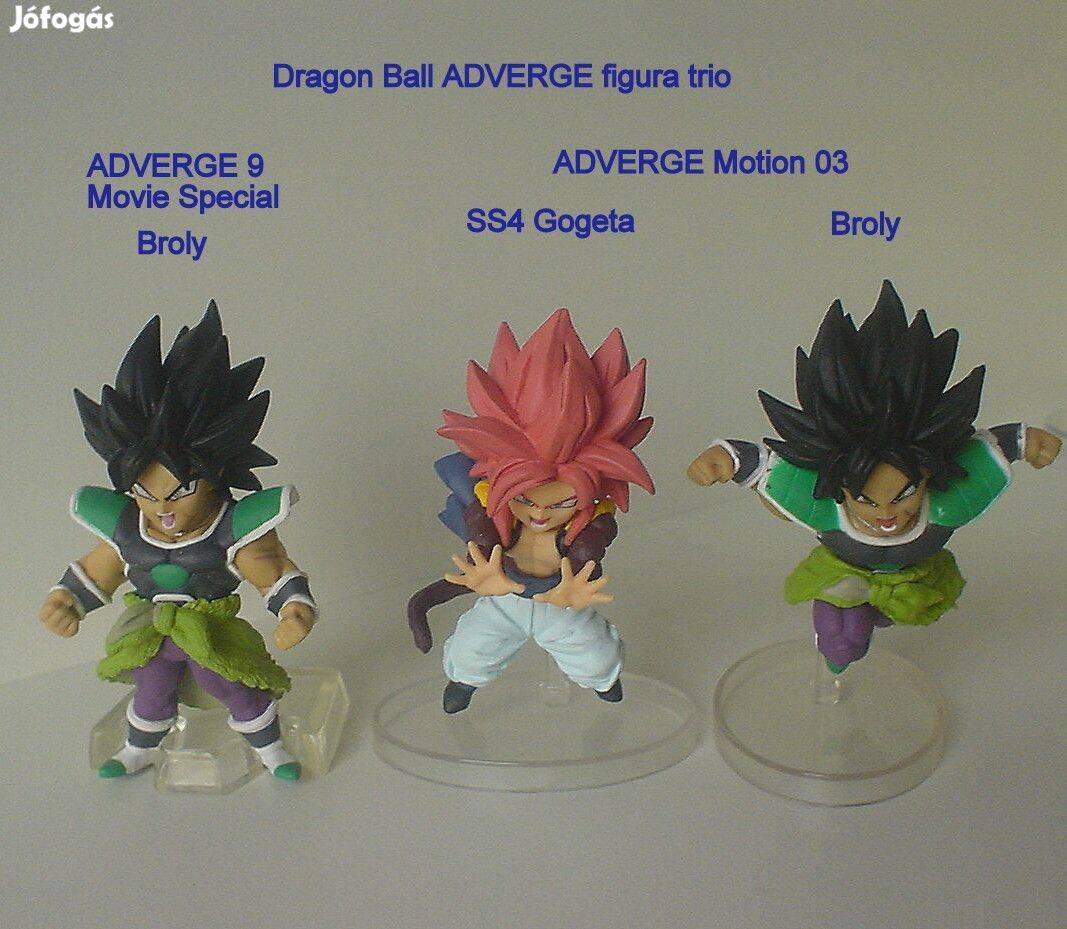 Dragon Ball Adverge figura trio