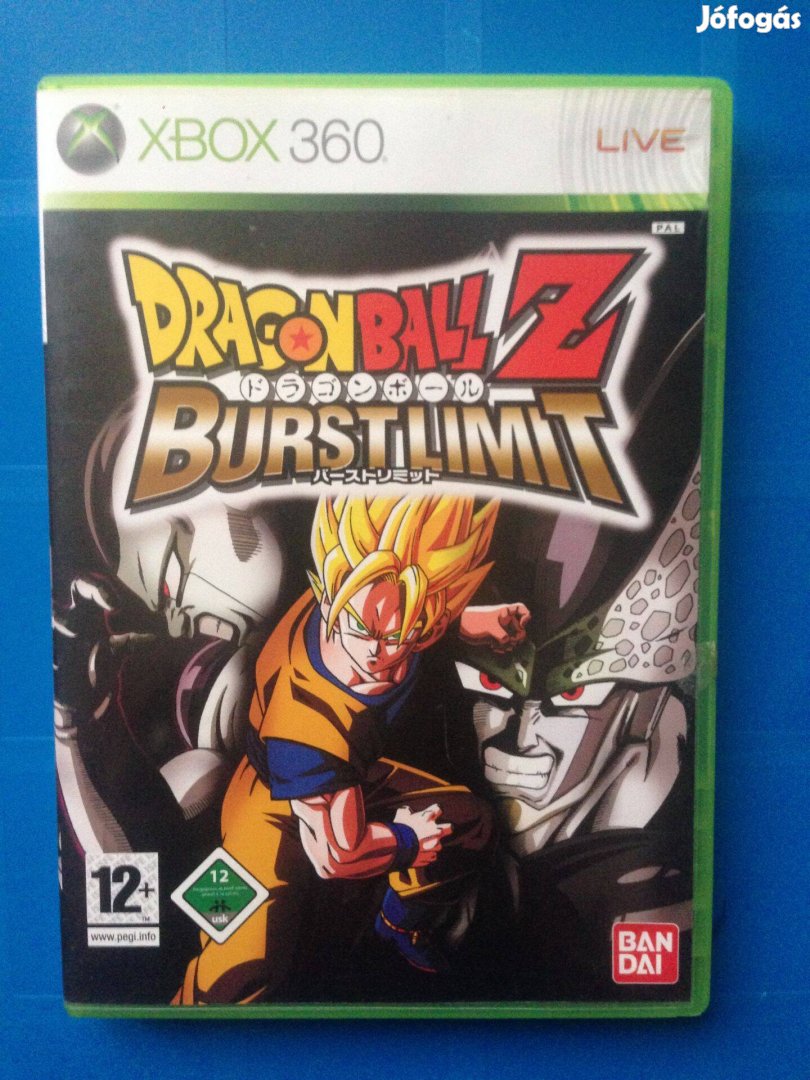 Dragon Ball BURST Limit eredeti xbox360 játék eladó-csere