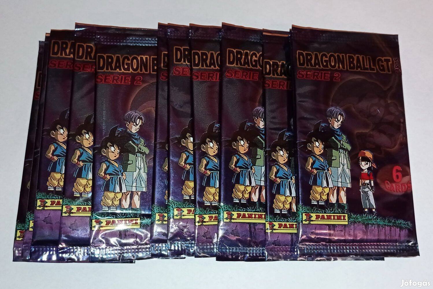 Dragon Ball GT Serie 2 bontatlan kártya csomagok (Panini)