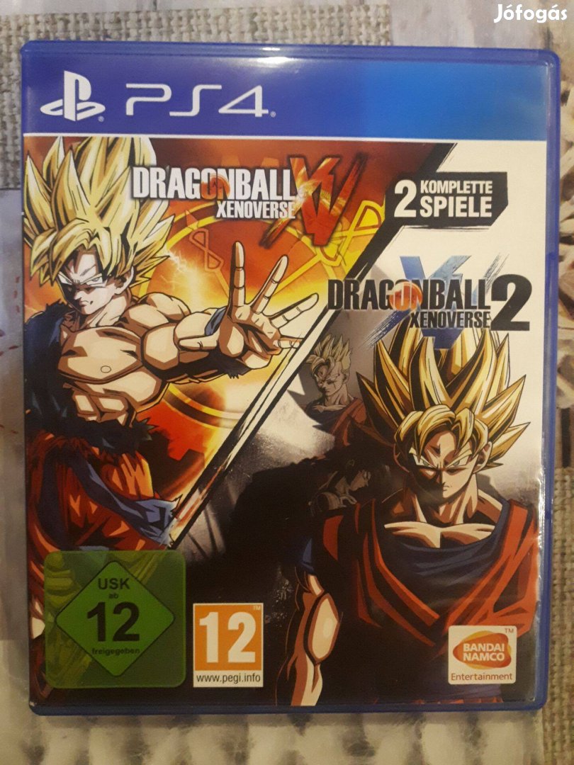 Dragon Ball Xenoverse+Xenoverse 2 ps4-PS5 játék eladó-csere "