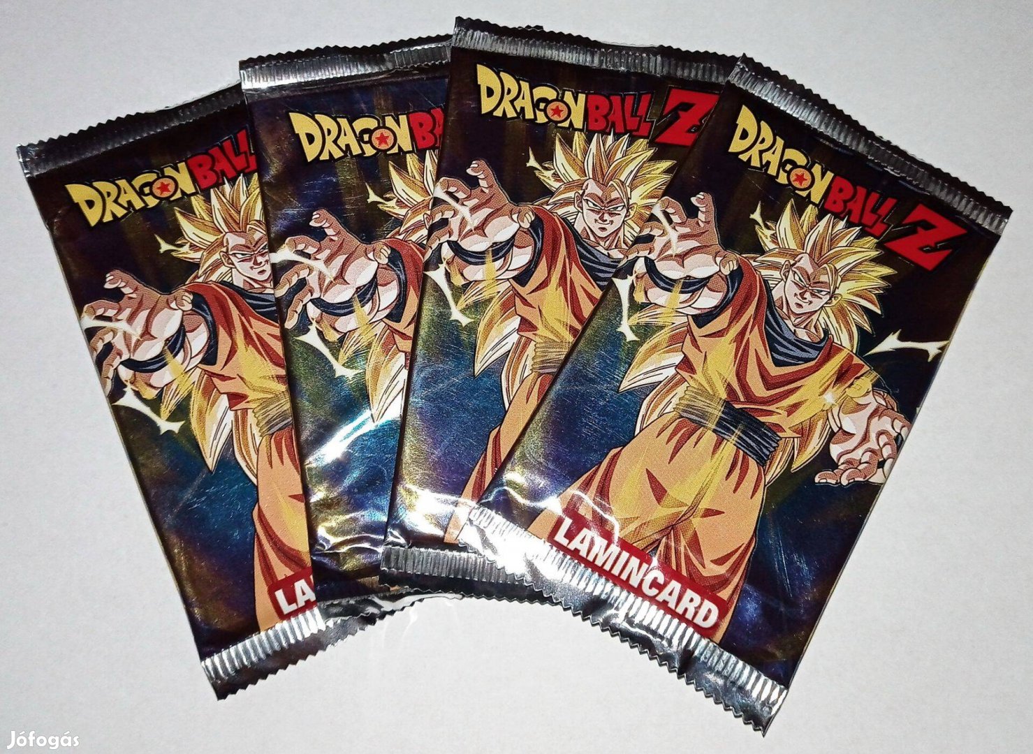 Dragon Ball Z Lamincard bontatlan kártya csomagok