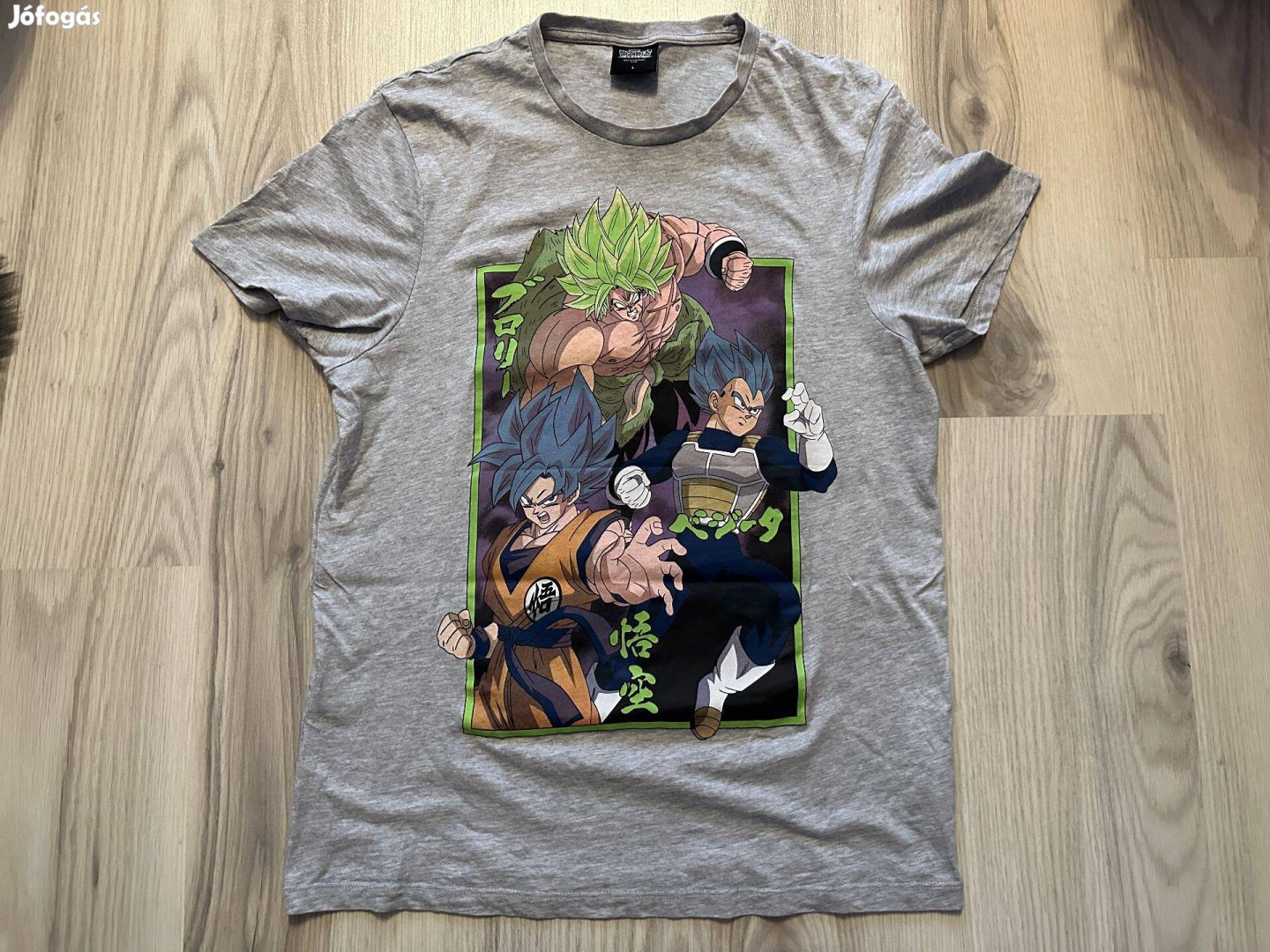 Dragon Ball Z Super Broly férfi póló L