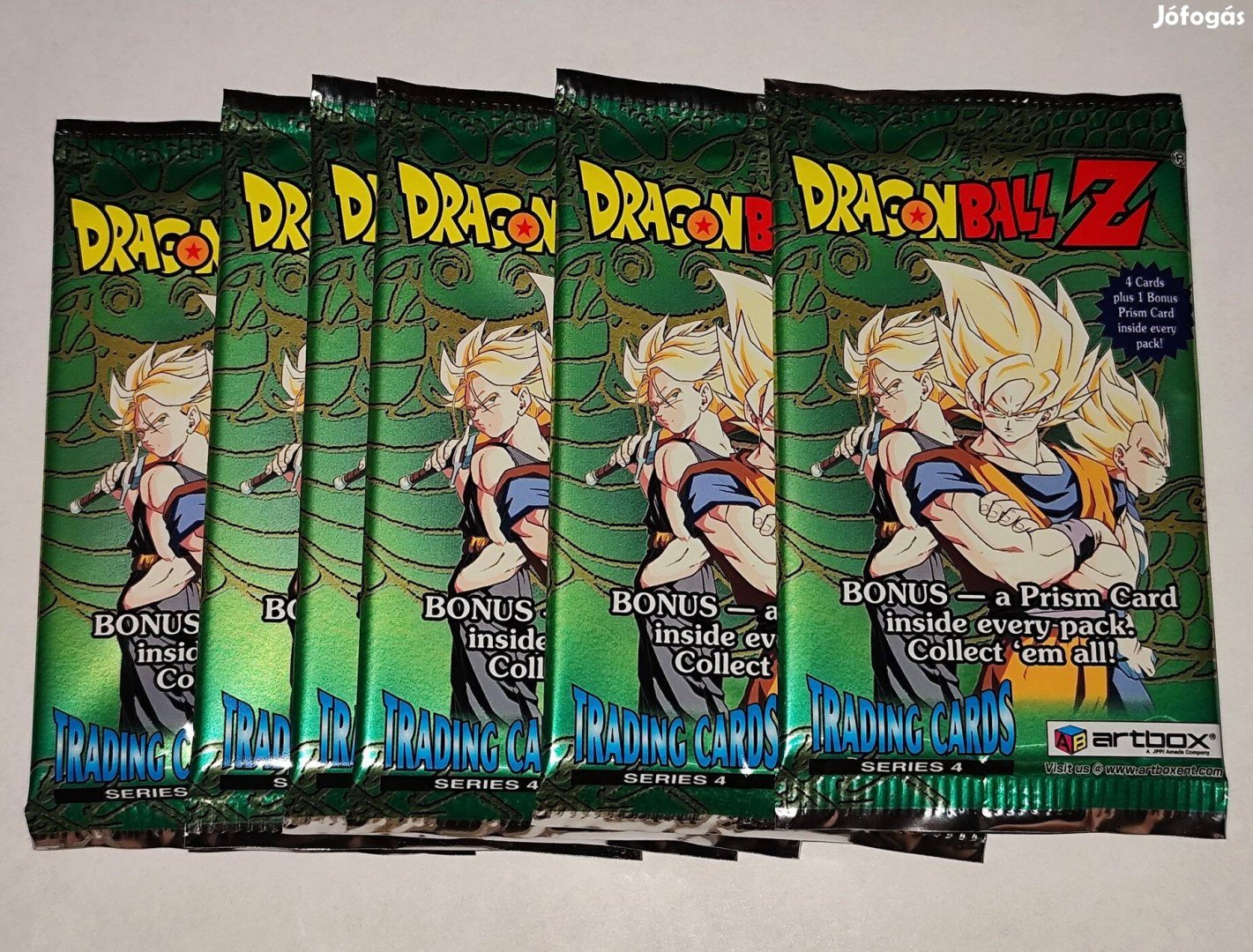 Dragon Ball Z Trading Cards Series 4 bontatlan kártya
