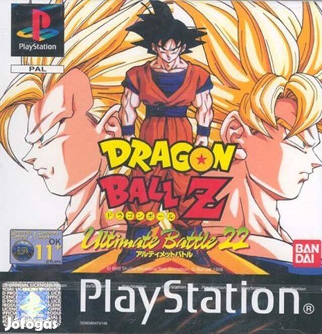 Dragon Ball Z Ultimate Battle 22, Boxed eredeti Playstation 1 játék