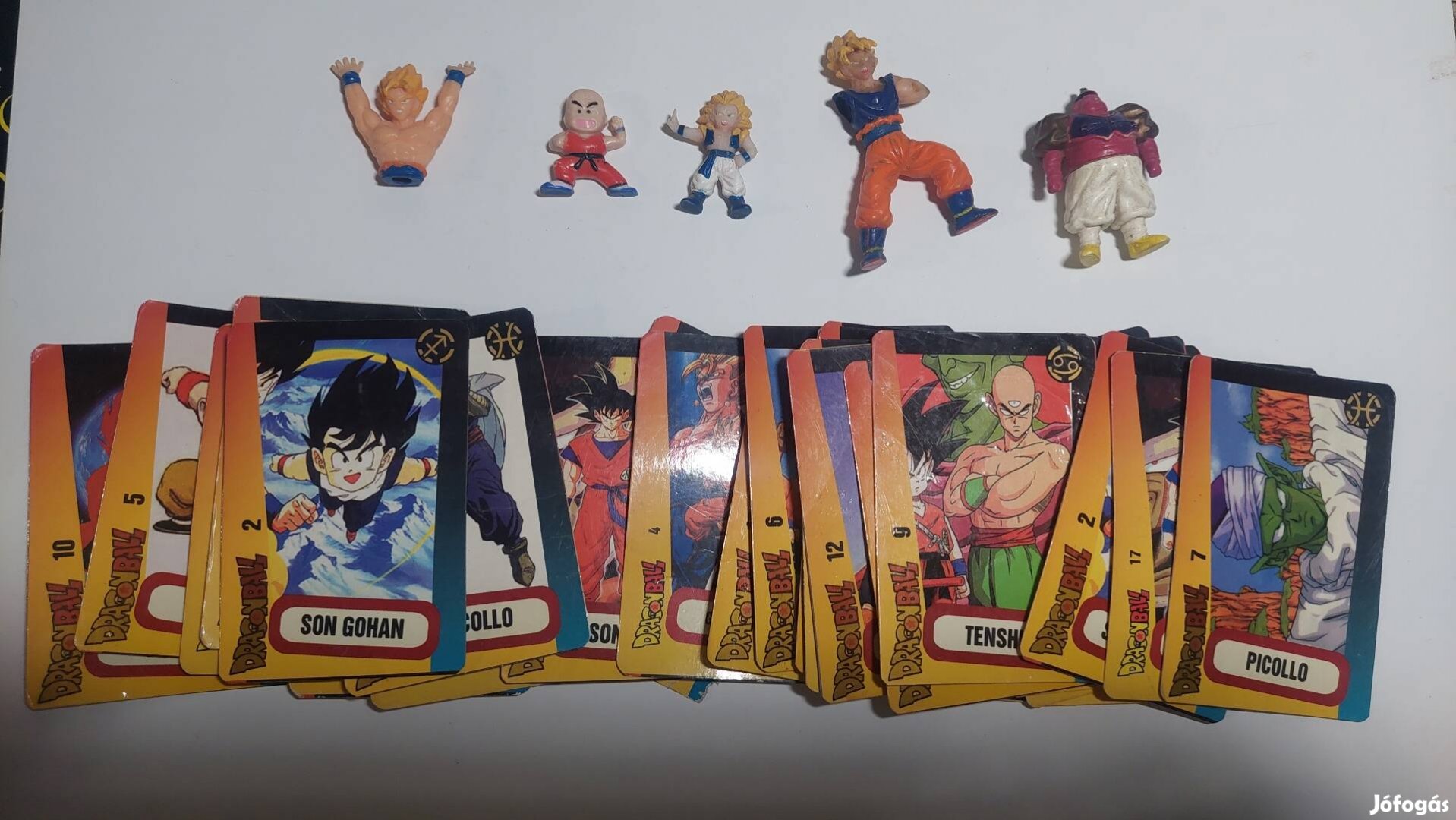 Dragon Ball kártyák figurák