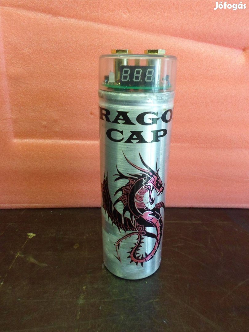 Dragon Cap 1F autó hifi kondenzátor hibás