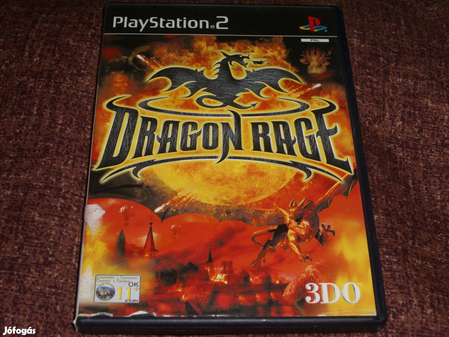 Dragon Rage Playstation 2 eredeti lemez ( 3000 Ft )