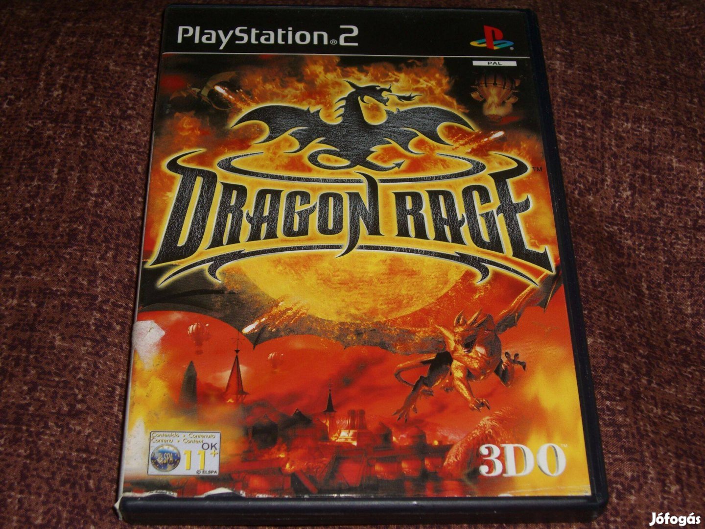 Dragon Rage Playstation 2 eredeti lemez ( 3000 Ft )