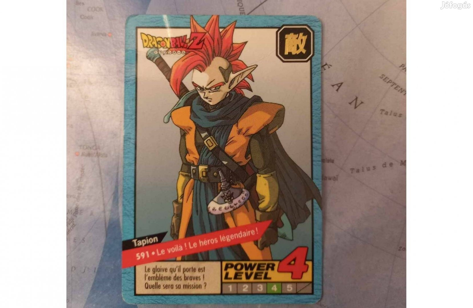 Dragon ball Z Power level kártya - 591/ Tapion