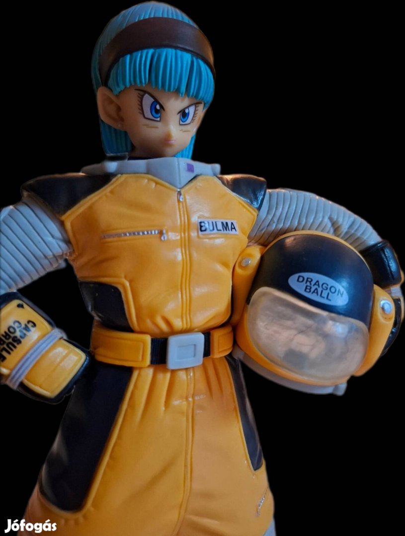 Dragon ball, Bulma space suit figura, 21 cm