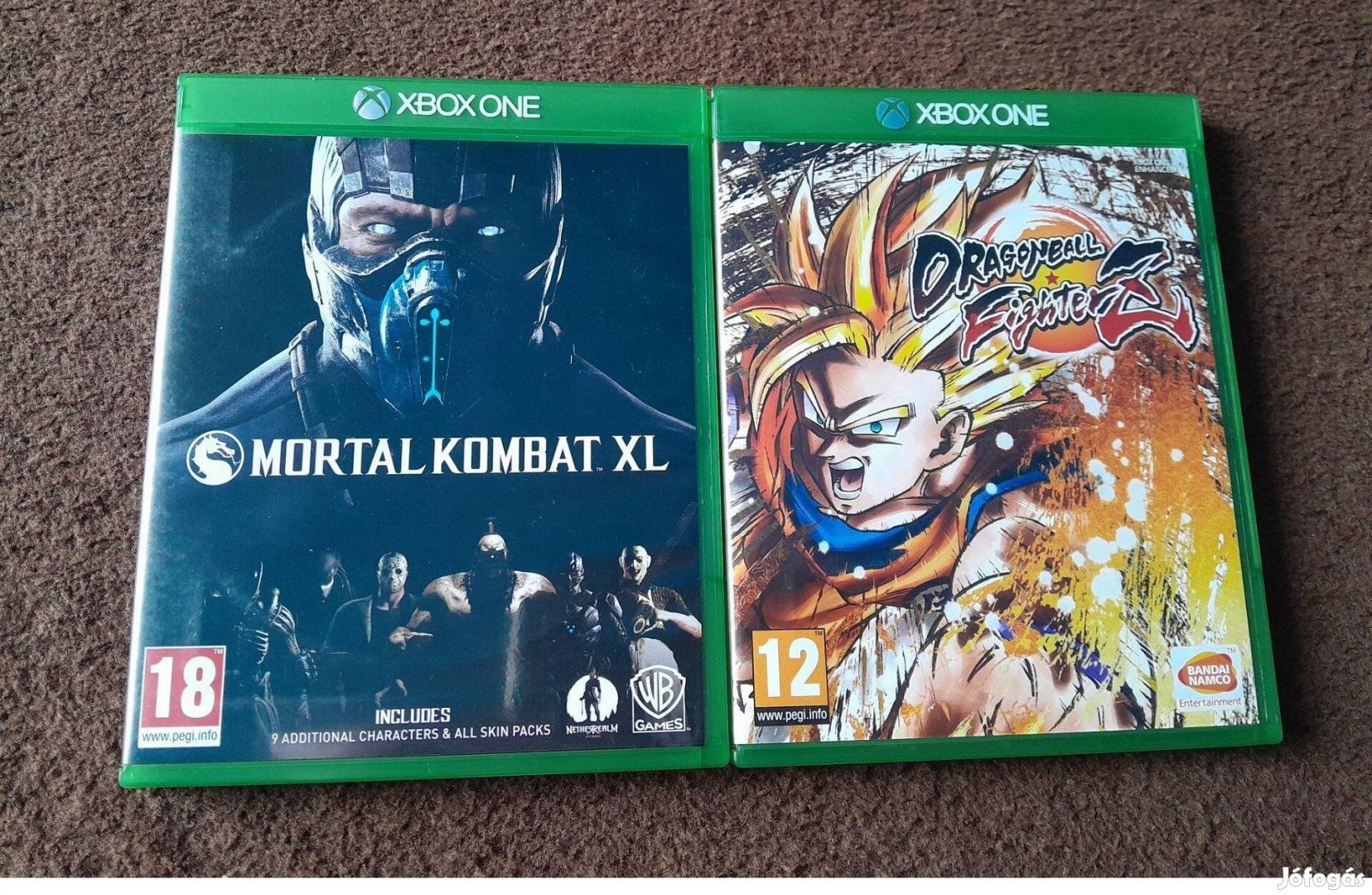 Dragon ball fighterz + Mortal kombat xbox one