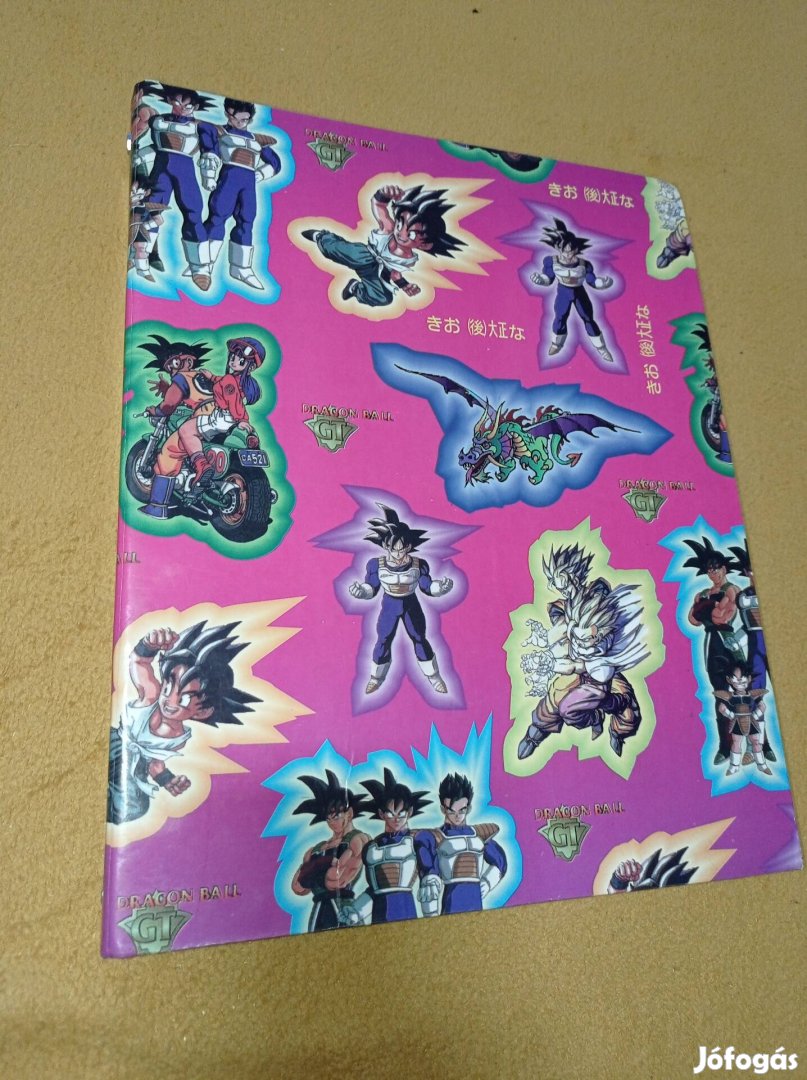 Dragon ball kártya mappa album 