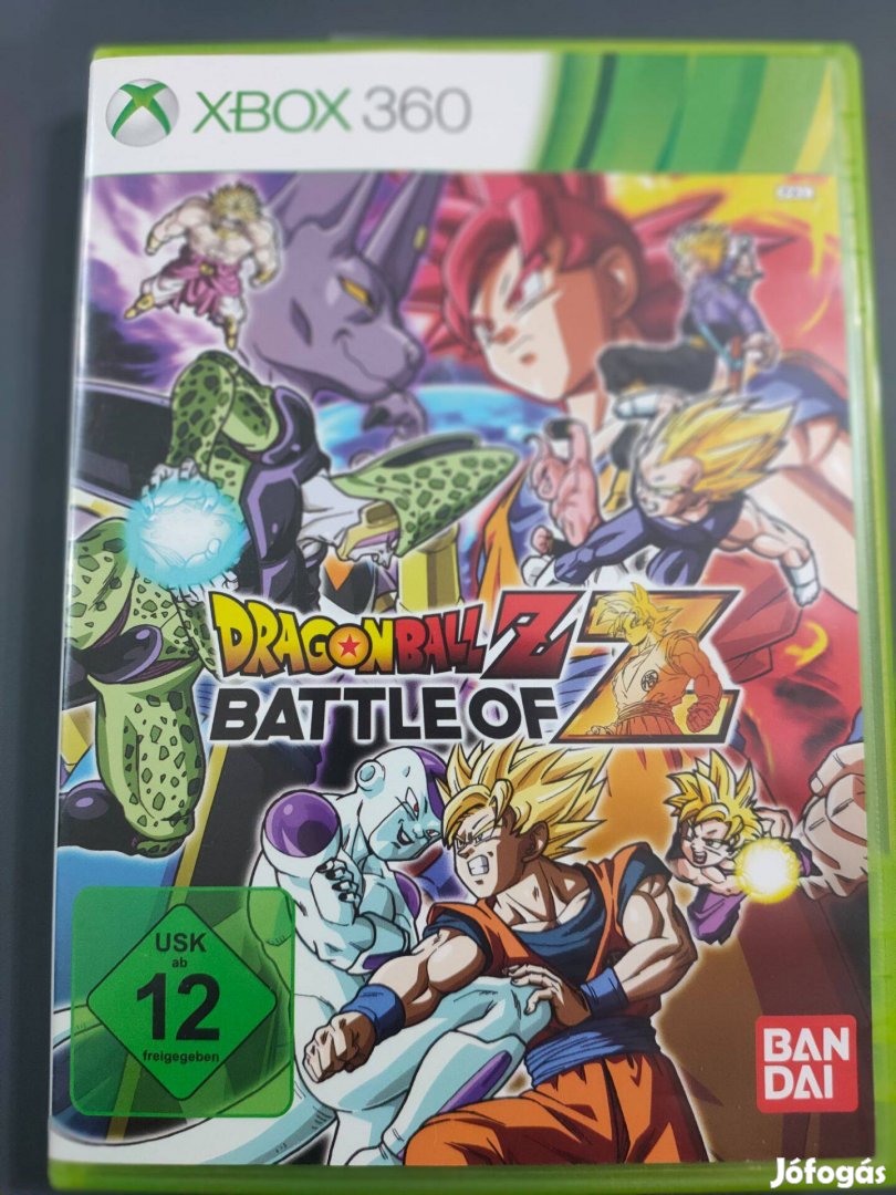 Dragonball Z Battle Of Z Xbox 360 Gyári Játék Debrecenben Eladó