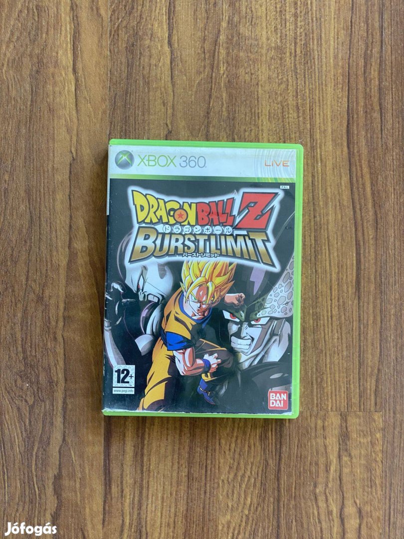 Dragonball Z Burstlimit eredeti Xbox 360 játék