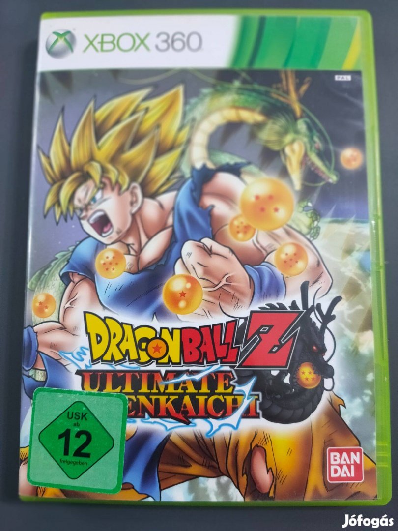 Dragonball Z Ultimate Tenkaichi Xbox 360 Gyári Játék Debrecenben Eladó