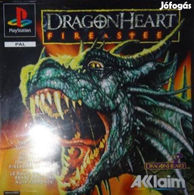 Dragonheart Fire & Steel, Mint PS1 játék