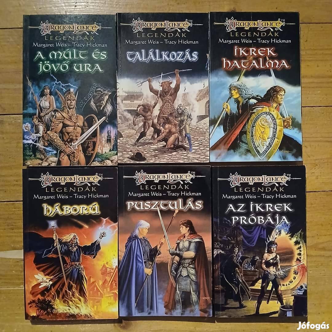 Dragonlance Legendák komplett sorozat egyben 