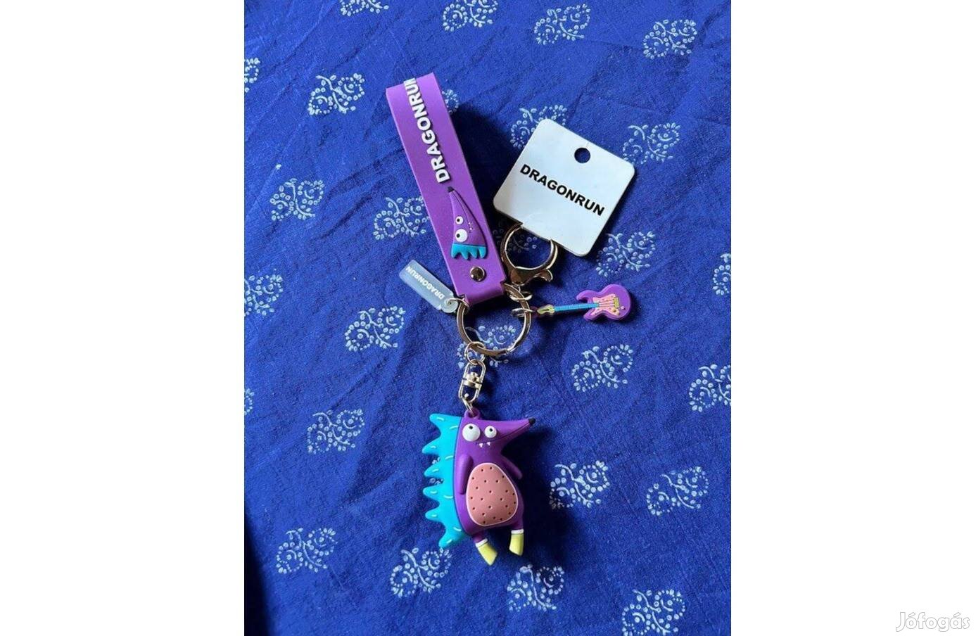 Dragonrun sün gitáros kulcstartó