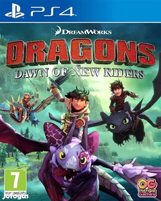 Dragons Dawn of New Riders eredeti Playstation 4 játék