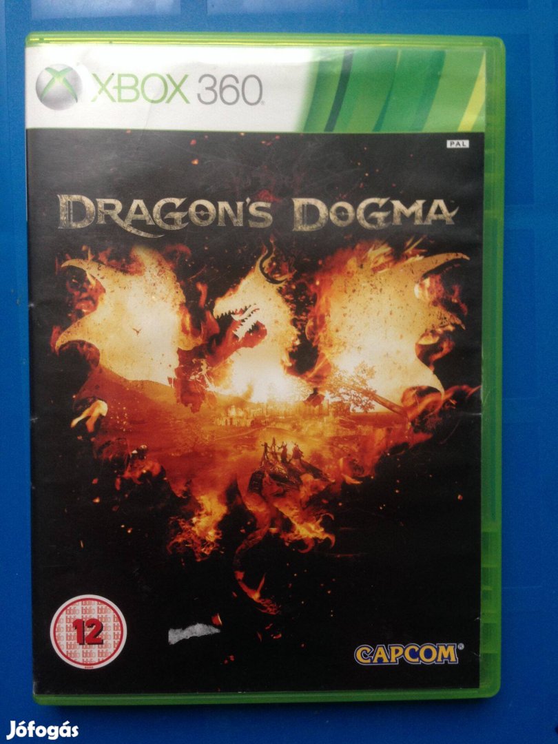 Dragons Dogma eredeti xbox360 játék eladó-csere