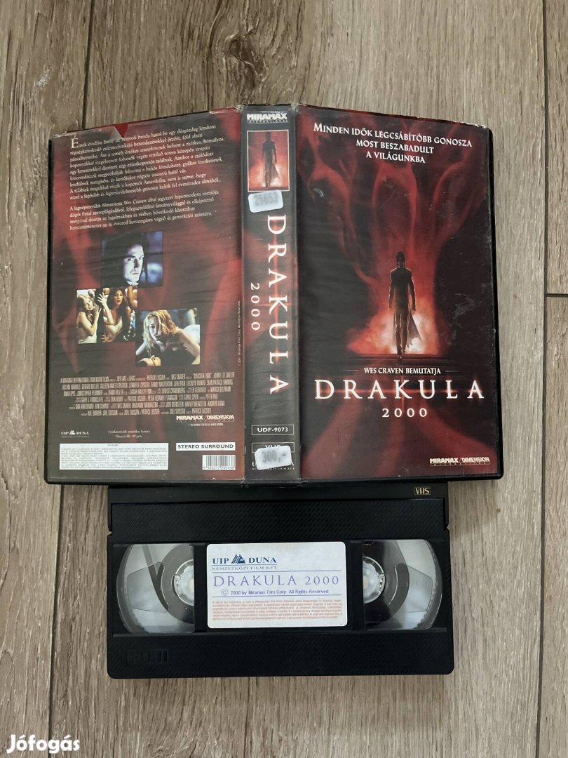 Drakula 2000 vhs 