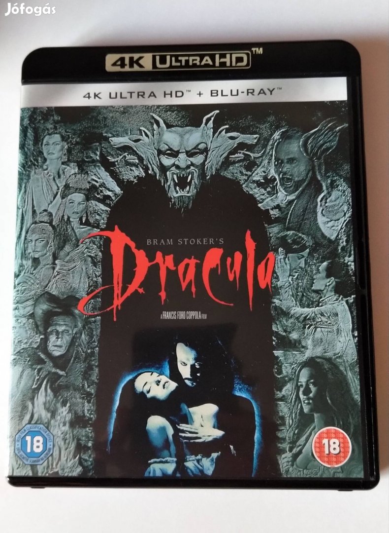 Drakula / Dracula 4K UHD + Blu-ray Film - Szinkronos!