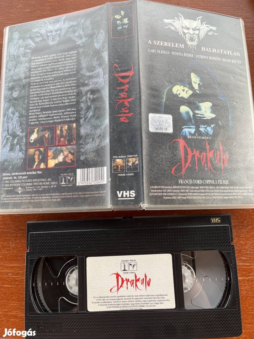 Drakula vhs kazetta