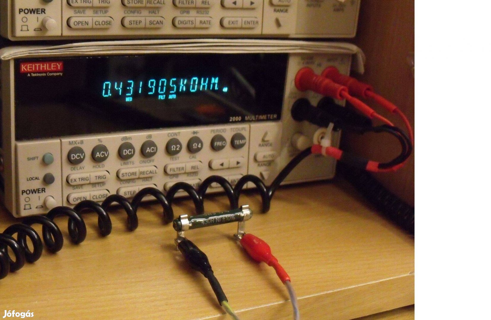 Draloric "Audio Grade" teljesítmény ellenállás: 430ohm/10W