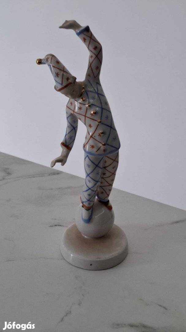 Drasche porcelán bohóc